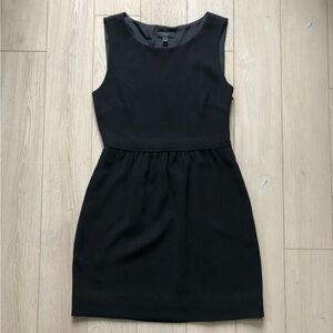 J. Crew Camille Mini Sleeveless Dress in Black Size 4P